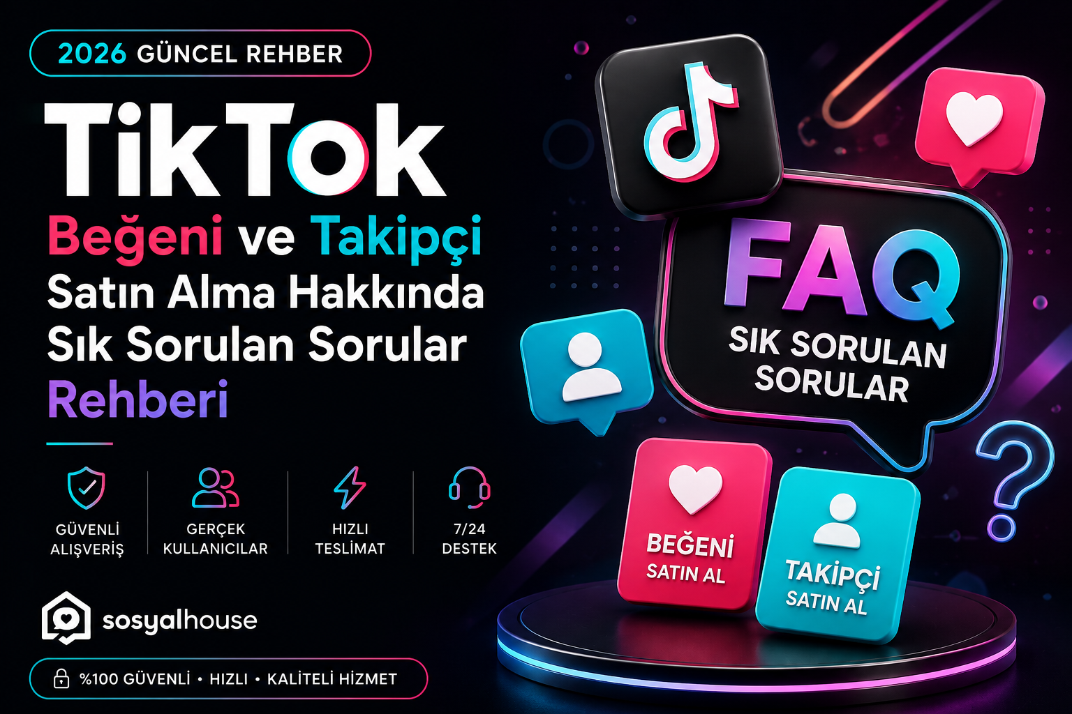 TikTok Beğeni ve Takipçi Satın Alma Hakkında Sık Sorulan Sorular